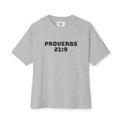 Proverbs 21:9 Women With Bad Attitudes Suck Oversized Tee Shirt, Unisex Box Tee, Graphic Tee, Inspirational Shirt,