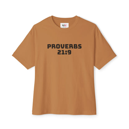 Proverbs 21:9 Women With Bad Attitudes Suck Oversized Tee Shirt, Unisex Box Tee, Graphic Tee, Inspirational Shirt,