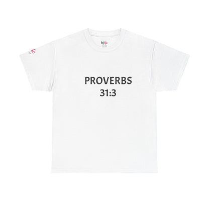 Copy of Proverbs 19:13 Christian T-shirt, Scripture Tee, Religious Shirt, Bible Verse Top, Unisex Heavy Cotton Tee