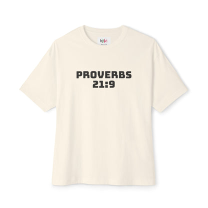 Proverbs 21:9 Women With Bad Attitudes Suck Oversized Tee Shirt, Unisex Box Tee, Graphic Tee, Inspirational Shirt,