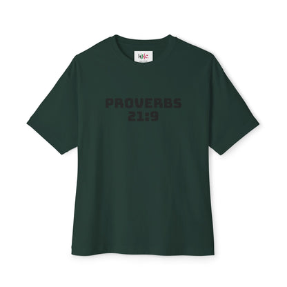 Proverbs 21:9 Women With Bad Attitudes Suck Oversized Tee Shirt, Unisex Box Tee, Graphic Tee, Inspirational Shirt,